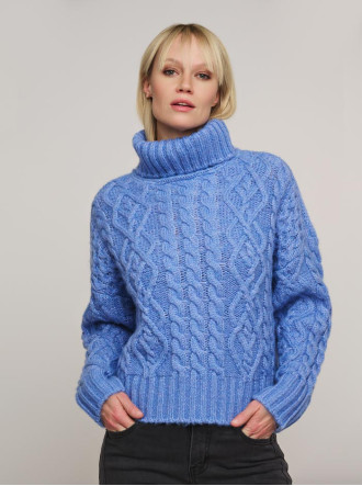 Twiggy Sweater - Blue Suede 